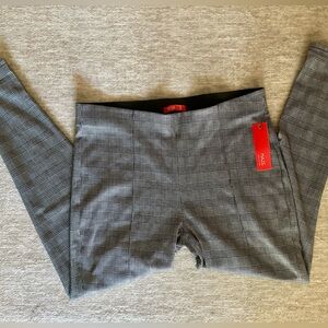 NWT Maze Collection Women’s Plaid Print Black and White Dress Pants Size 1X